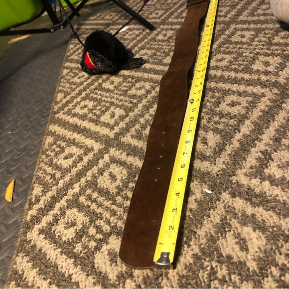 Vintage Phoebe couture suede leather belt xs - Picture 6 of 9